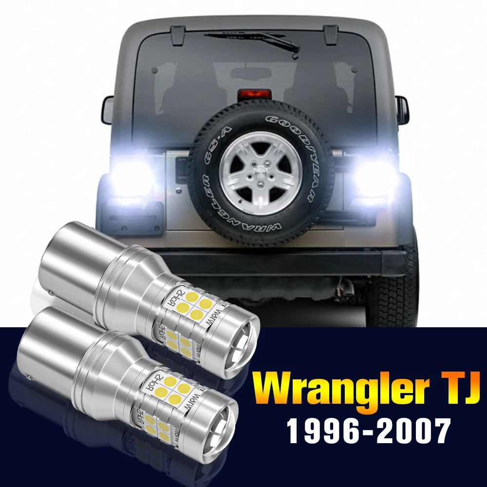 

2pcs LED Reverse Light Bulb Backup Lamp For Jeep Wrangler mk2 TJ 1996-2007 1999 2000 2001 2002 2003 2004 2005 2006 Accessories