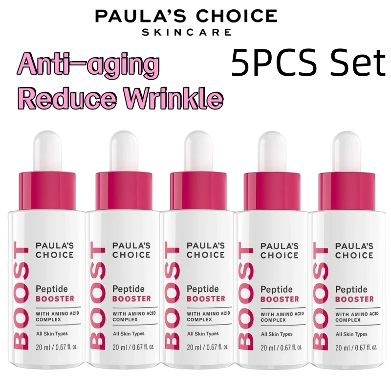 

5PCS Paula's Choice Skin Care Peptide Booster 20ml With Amino Acid Complex Anti-aging Reduce Wrinkle Smoothen For All Skin Types