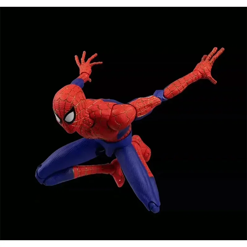 Original Sentinel Sv Action Series Peter Parker Spider Man Into The Verse Genuine In Stock Anime Collection Model Toys