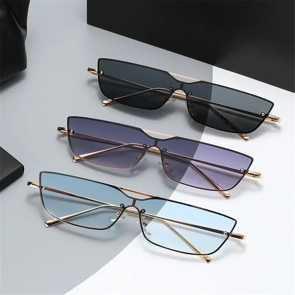 

1Pc New Retro Ladies Eyewear Small Frame Cat Eye Design Sun Glasses Metal Sunglasses Women Fashion UV400 Protection Shades