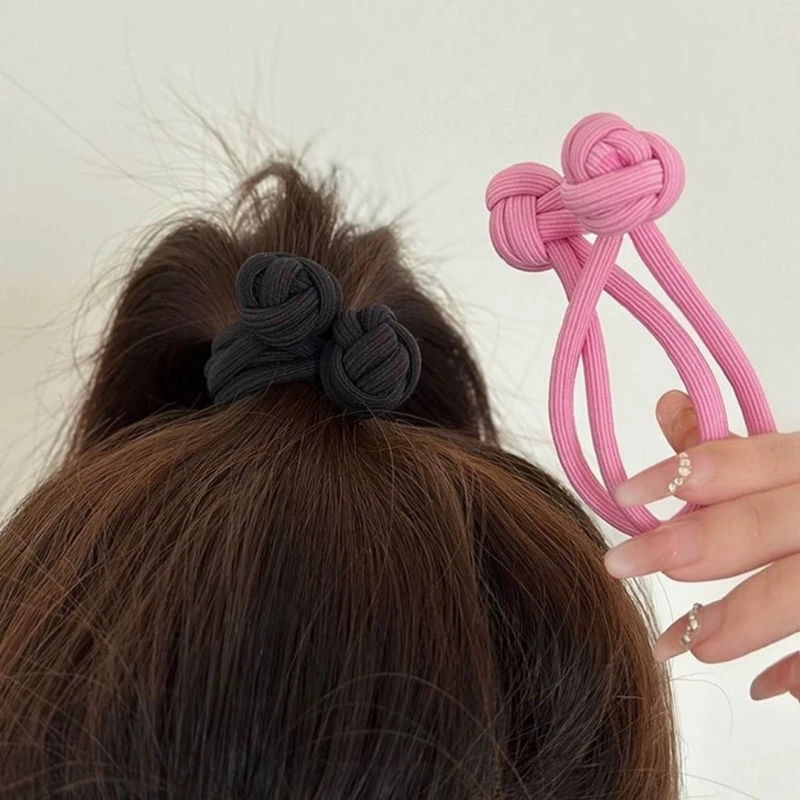 

Hair Tie Polyester Material Hair Tie Head Rope Perfect for Girls High Ponytails