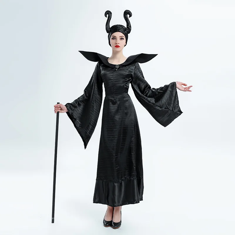 

Halloween Women Cosplay Witch Black Magic Costumes