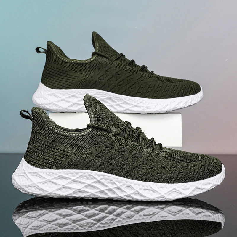 Легкие летние дышащие сетчатые кроссовки унисекс Женская Повседневная летняя