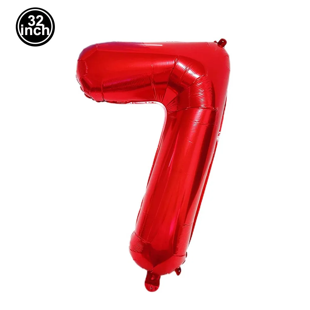 

Многоцветные воздушные шары-цифры PartiesTour 32 дюйма 1-9