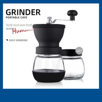 water hand shake coffee grinder manual coffee machine coffee bean grinder home outdoor camping grinder