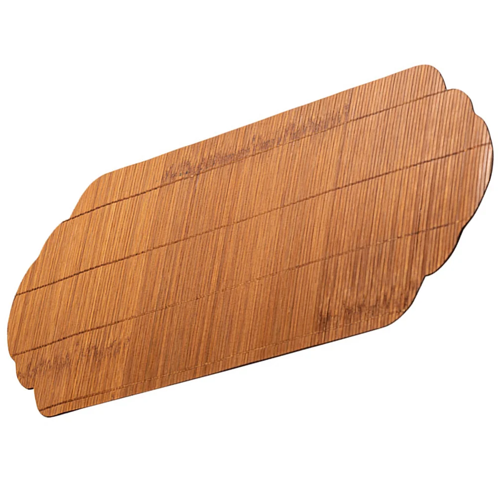 

Tea Table Runner Mat Bamboo Kitchen Placemat Cup Heat Placemats Kung Fu Cushion Resistant Pad Accessories Chinese Trivet Cover