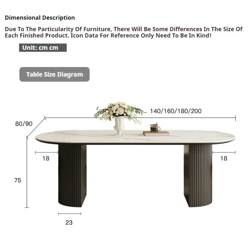 Кухонный овальный обеденный стол дизайнерский кофейный мрамор сидячий