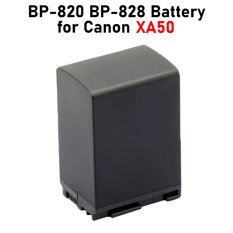 XA50 Battery BP-820 BP-828 Battery for Canon XA50 Battery