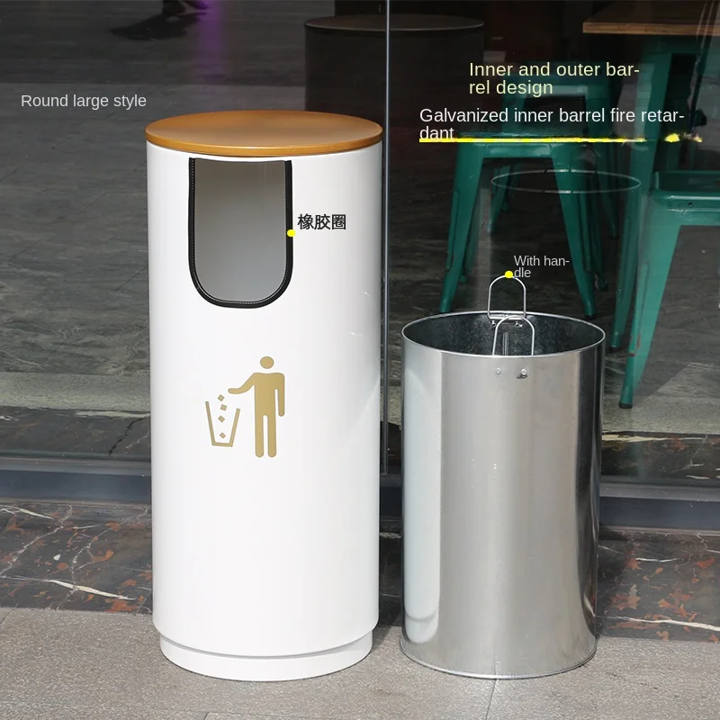 Мусорная корзина размером XL для наружной коммерческой классификации