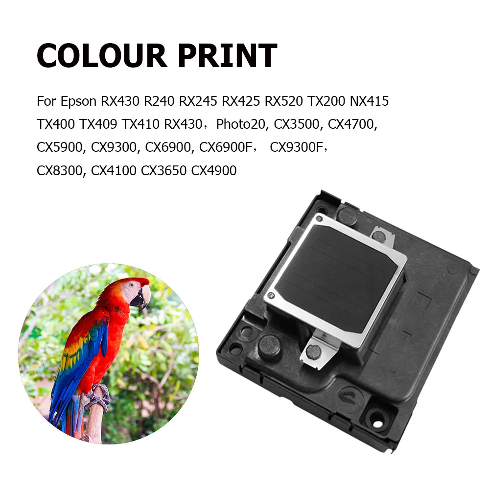 

Полноцветная печатающая головка для Epson RX430 R240 RX245 RX425 RX520 TX200 NX415, детали для принтера