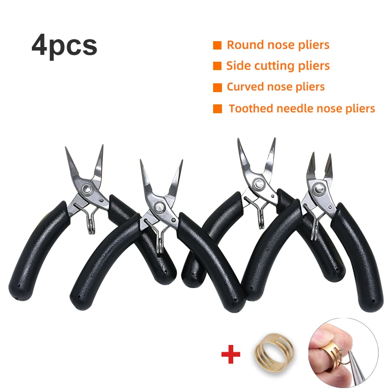 

YTH-501 Мини-многофункциональные ювелирные изделия, плоскогубцы с круглым носом, щипцы из нержавеющей стали, ручные инструменты, кусачки для электрического провода, кабеля, резка