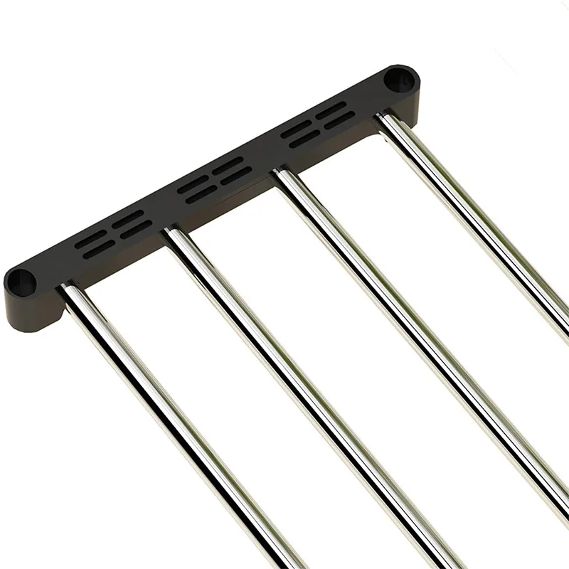 Продажа Простая Многоуровневая стойка для обуви, органайзер для обуви из нержавеющей стали, дверь, спальня, шкаф для обуви, хранение, гостиная, склад...