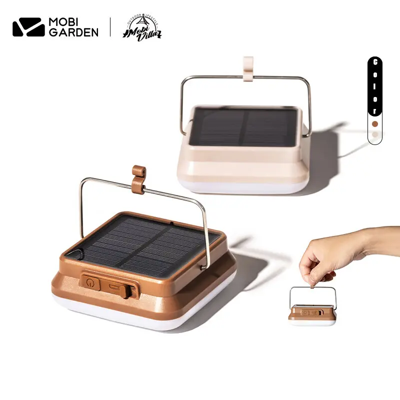 

MOBI GARDEN Camping Light Exquisite Camping Rechargeable Camp Light LED Lighting USB Rechargeable Portable Tent Camping Light
