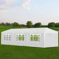 white reception tent 3x9m