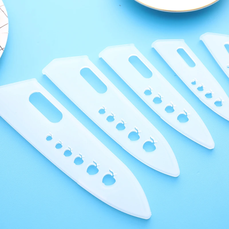 Накладка для ножа на кухню, прозрачная пластиковая обложка, защита лезвия, чехол-аксессуары.