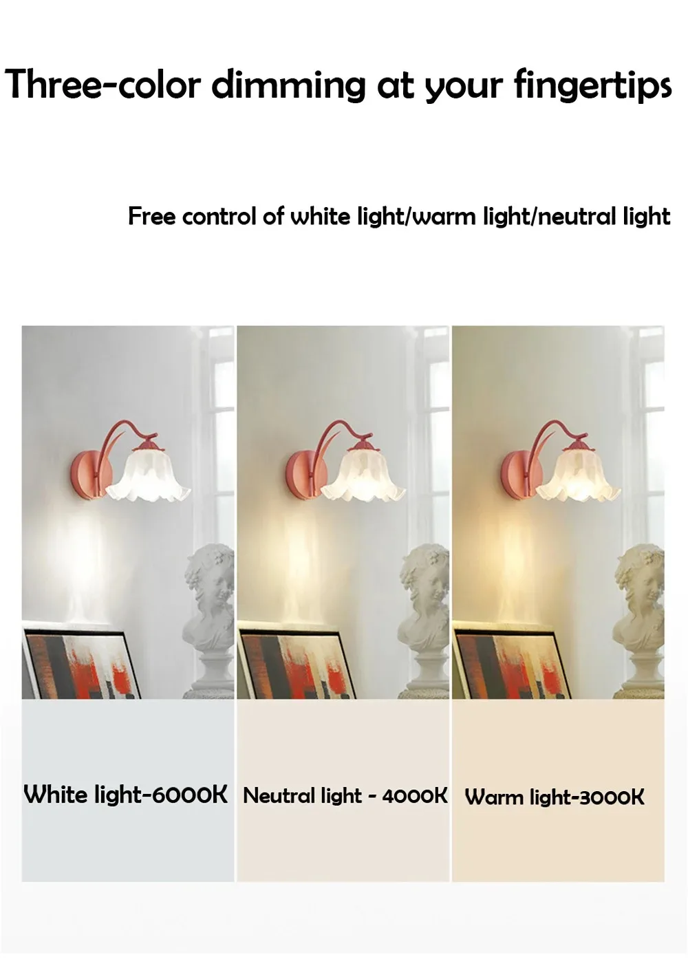 Французская романтическая прикроватная лампа WllLamp в стиле ретро декоративные