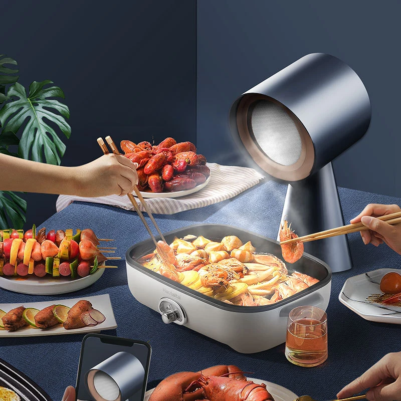 HTT-X6 Настольная вытяжка Бытовая ручная Мини Компактный малошумный портативный