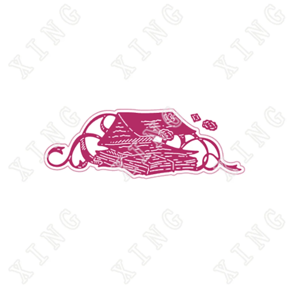 

2022 Valuntines Days Vintage Letter Cutting Dies Diy Craft Paper Greeting Card Diary Scrapbooking Decoration Embossing Templates