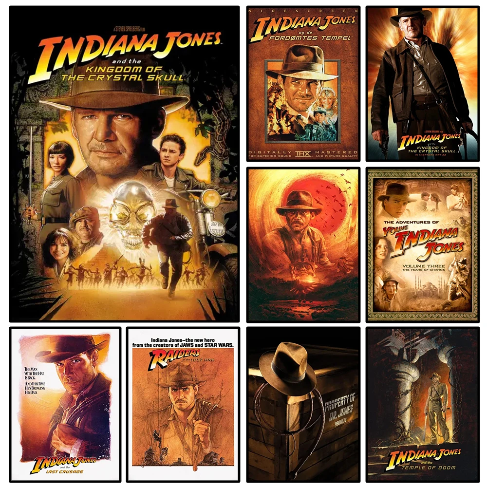 Плакат Индиана Джонс MINISO