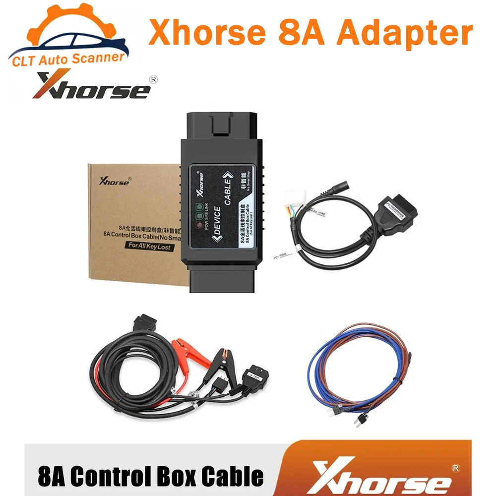 

Xhorse VVDI 8A не умный ключ все ключи потерянный адаптер контрольный блок кабель без разборки IMMO коробка