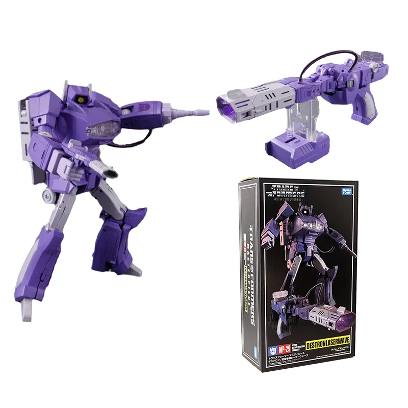 

Фигурки Трансформеры Takara Tomy, игрушки MP29, дестрон, лазерная волна, аниме, экшн-фигурки, Трансформеры, игрушки для мальчиков, подарок для детей