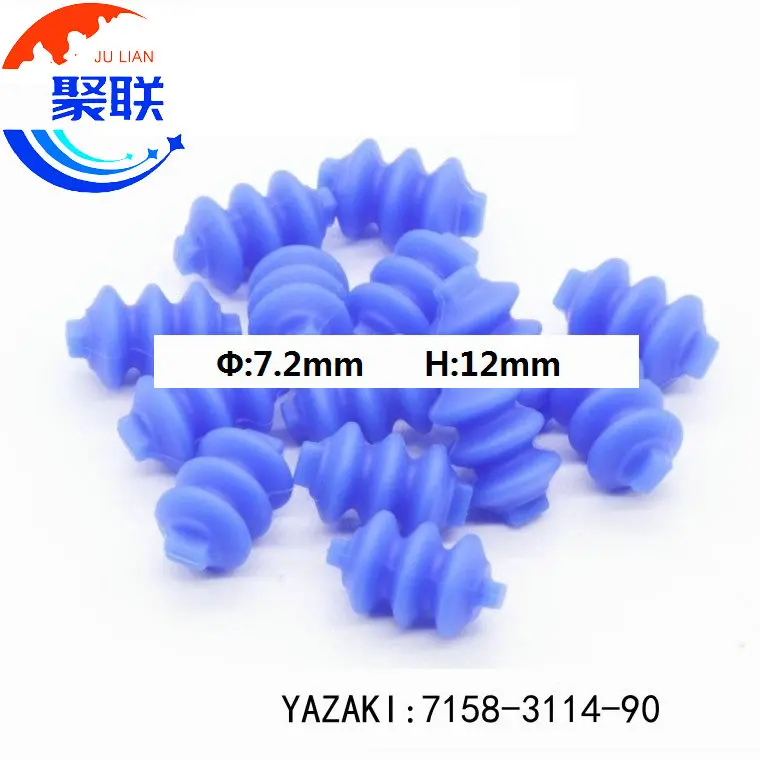 50-10000 шт. внешний диаметр 7,2 мм 7158-3114-90 заглушка диаметром 7,2 мм глухое уплотнение 7158-3114 для автоматического разъема