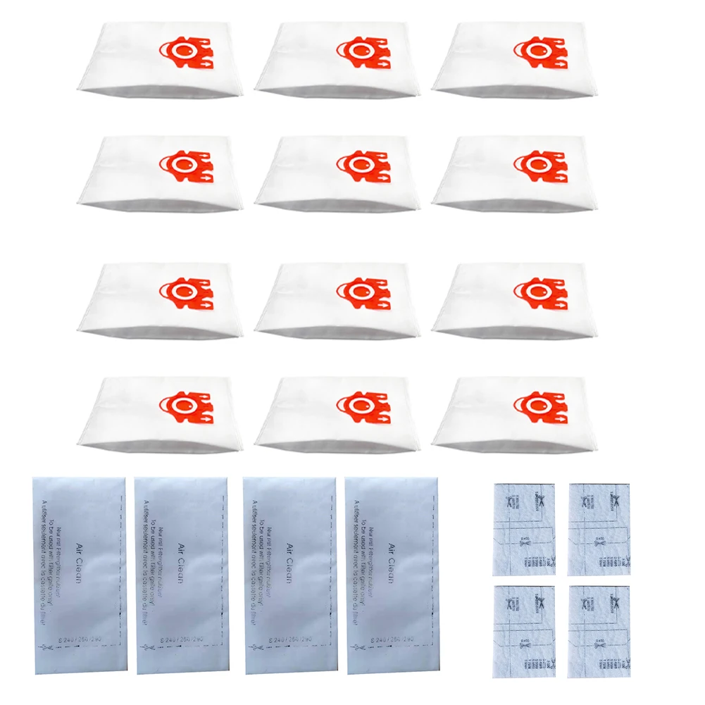 Пылесборники для пылесоса FJM 3D GN C2 C3 S5 S8 S5211 S5210 12 шт.