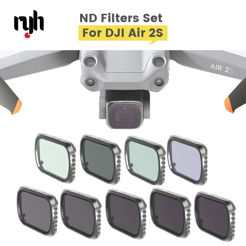 Фильтры для дрона DJI Mavic Air 2S фильтр объектива UV/CPL/NDPL4/8/16/32/64/1000 Star Night GND градиентные