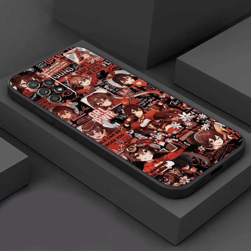 

Genshin Impact Anime Funda Phone Cases For Xiaomi Redmi Note 10 10S 10 Pro POCO F3 GT X3 GT M3 Pro X3 NFC Back Cover Coque