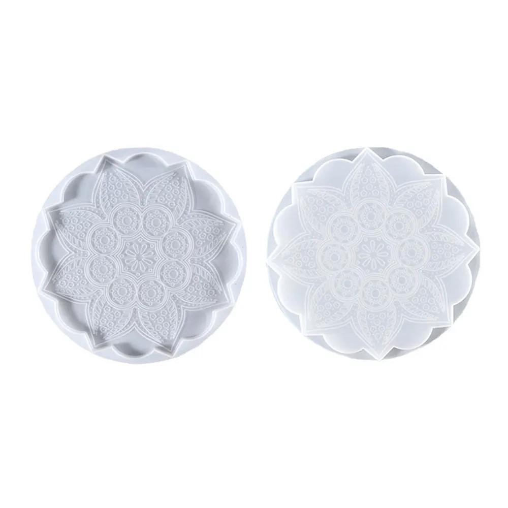 Силиконовый мир сделай сам круглая искусственная кожа вырезанная подставка