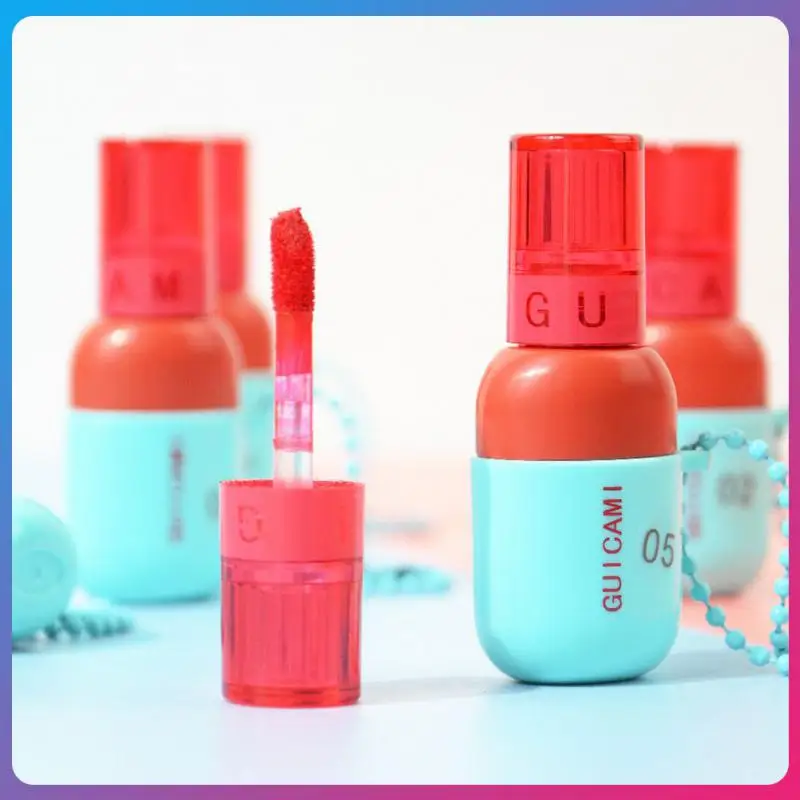 

Charming Velvet Lip Glaze Smooth Lasting Waterproof Non-smudge High Color Rendering Lip Gloss Maquillaje 5 Colors Available