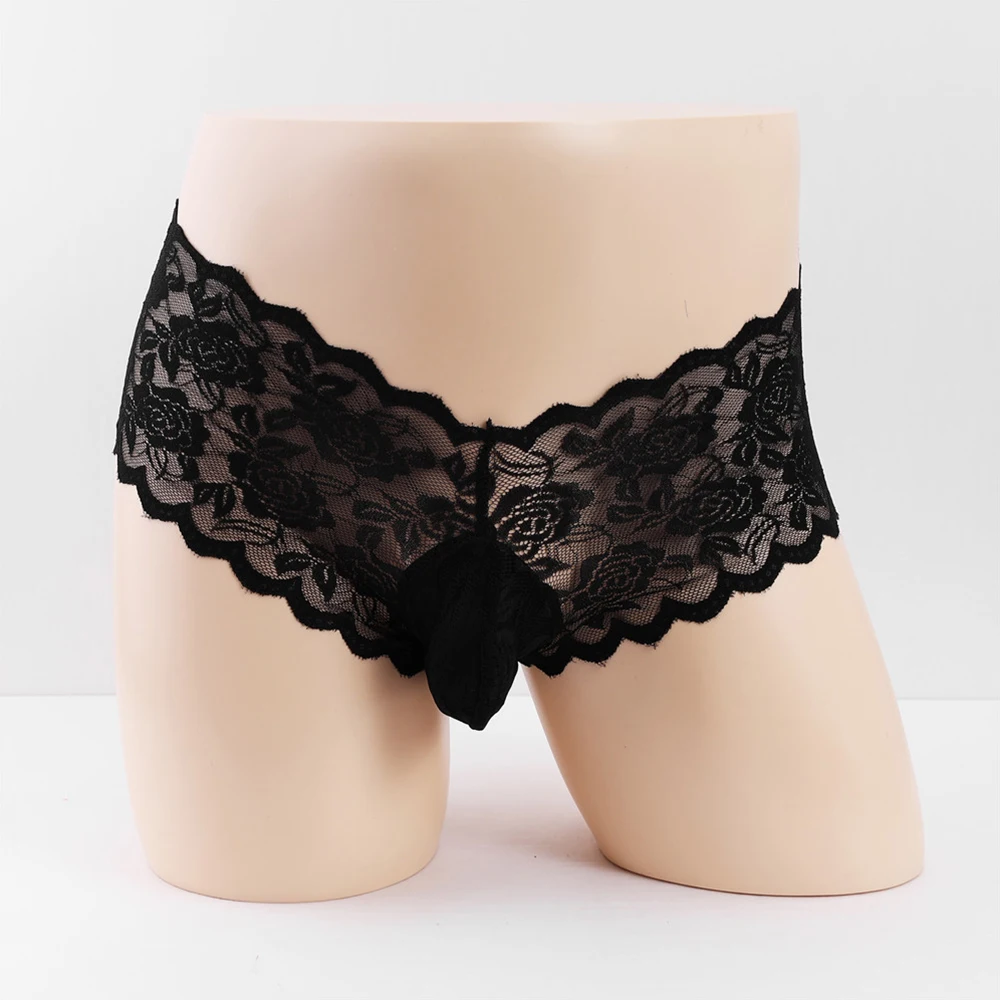 Трусы-брифы мужские с заниженной талией пикантные U-образные трусы для геев