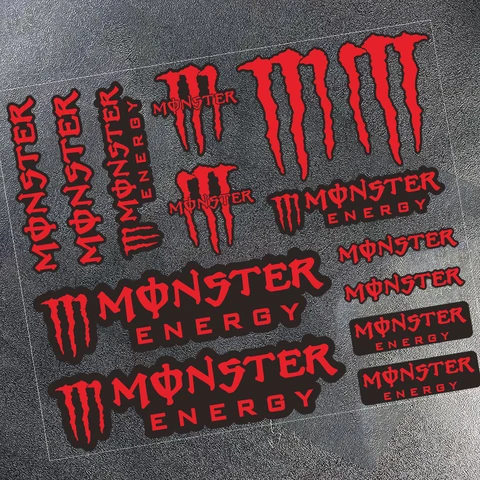 Helm stickers monster energy - купить недорого