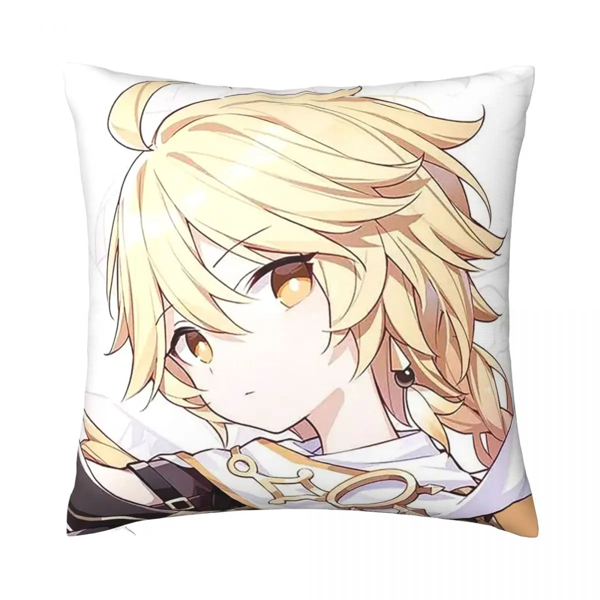 

Игровой аниме Genshin чехол для подушки мягкий женский Декор Подушка путешественника чехол для дома квадратный 40x40 см