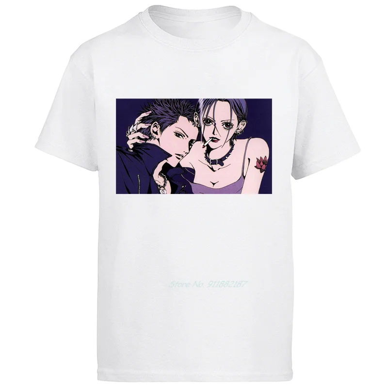 

Nana Osaki And Ren Honjo Urban short sleeve t-shirts graphic t shirts Tees Tops Harajuku Streetwear Summer Men's clothing