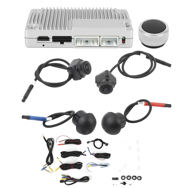 3D 1080P HD 360 Degree Bird View Surround System Panoramic View All Round View DVR Camera Car Accessories