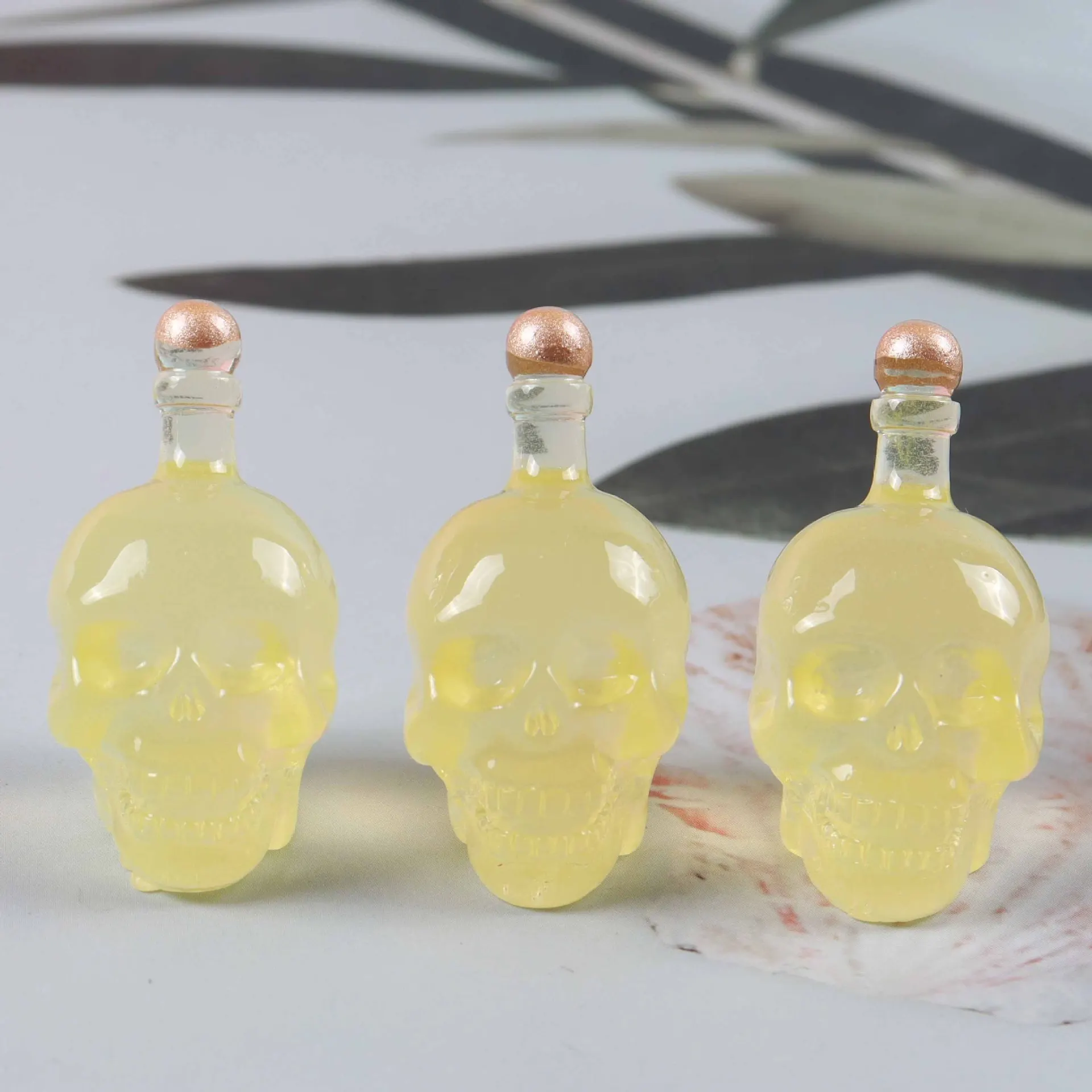 

Флуоресцентные черепа/головы Будды, набор из 5 штук