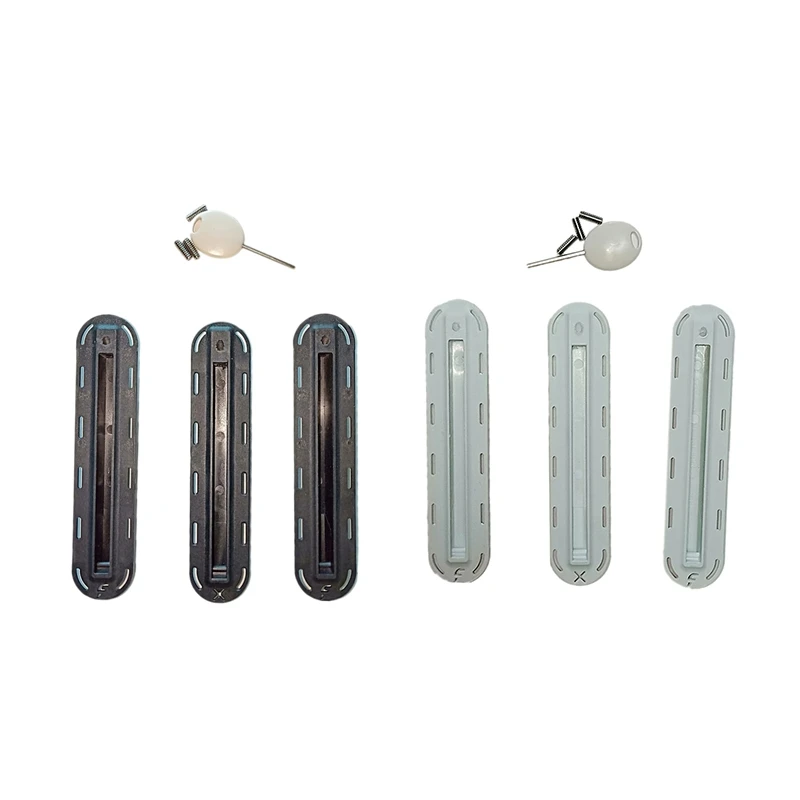 

2 набора, аксессуары для доски для серфинга, цветные плавники будущего, штепсель с винтами, черно-белые