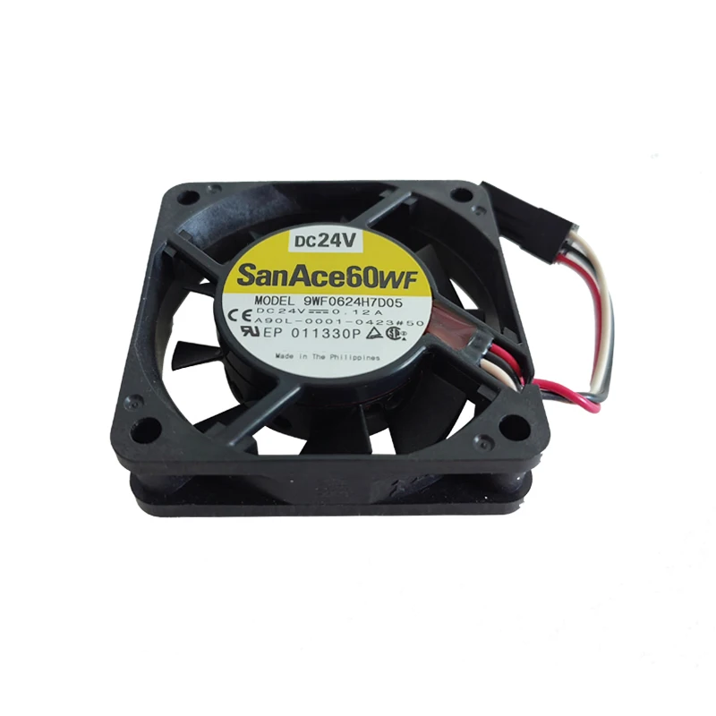 A90L-0001-0423 #50 9WF0624H7D05 60*60*15 мм охлаждающий вентилятор с разъемом Fanuc
