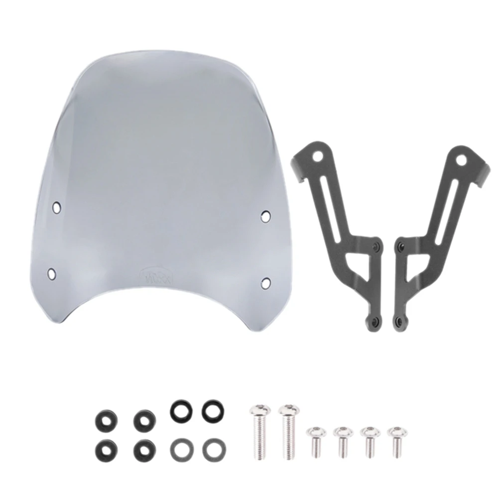 

Motorcycle Windshield Windshield Wind Deflector Fairing for Triumph Speed ​​Twin 1200 2019-2020,As Shown
