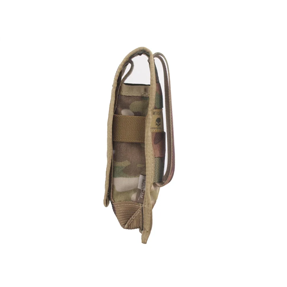 Фото Emersongear одиночная сумка для журналов с клапаном, открытая сумка для магазинов, MOLLE, охотничий карман, боевой держатель, страйкбол, открытый кемпинг №4
