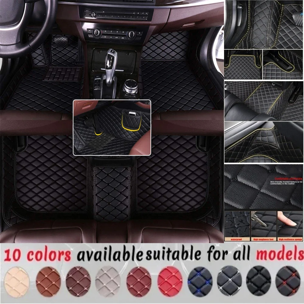 Фото Для Dongfeng e CSS 007 Yipai F7 Ace 007 Автомобильные ковры из искусственной кожи на заказ Автомобильные коврики водонепроницаемые Аксессуары для ног Коврики №1