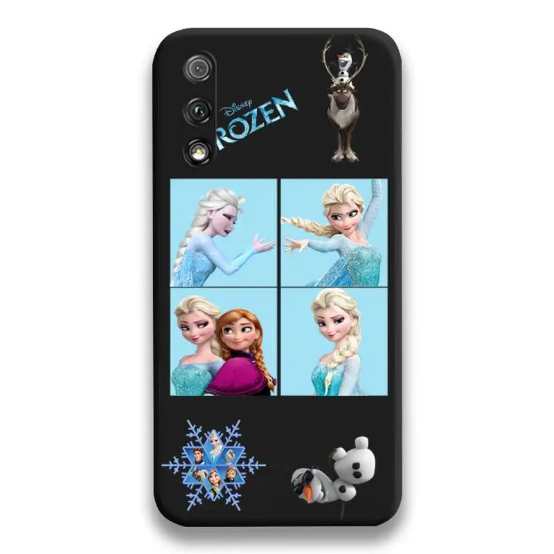 Чехол для телефона Huawei Honor 30 20 10 9 8 8x 8c v30 Lite view 7A pro чехол с принцессой Диснея Эльзой