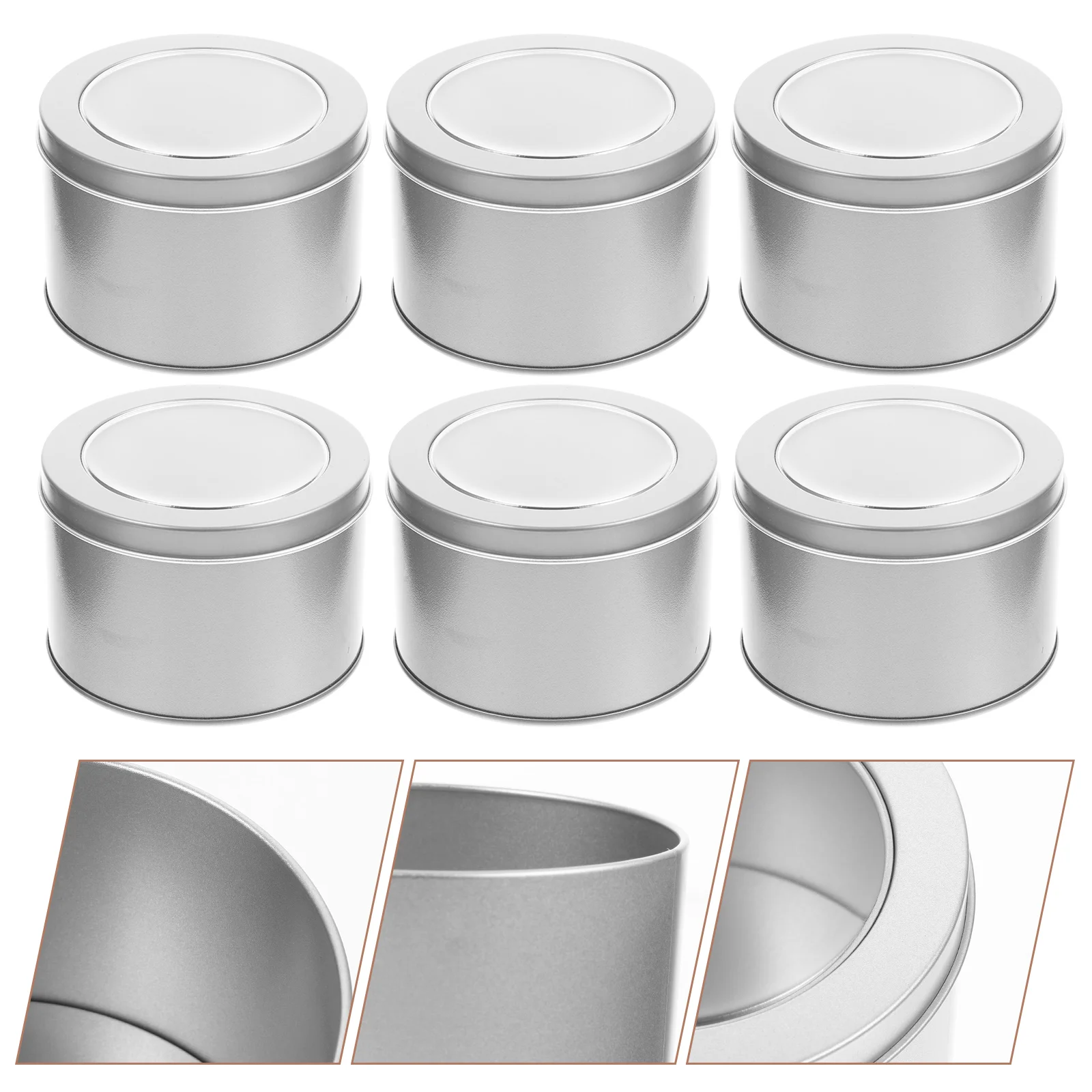 

Potsplants Metal Flower Indoor Planter Tin Pot Little Succulents Decorative Mini Cans Succulent Tins Storagealuminum Planters