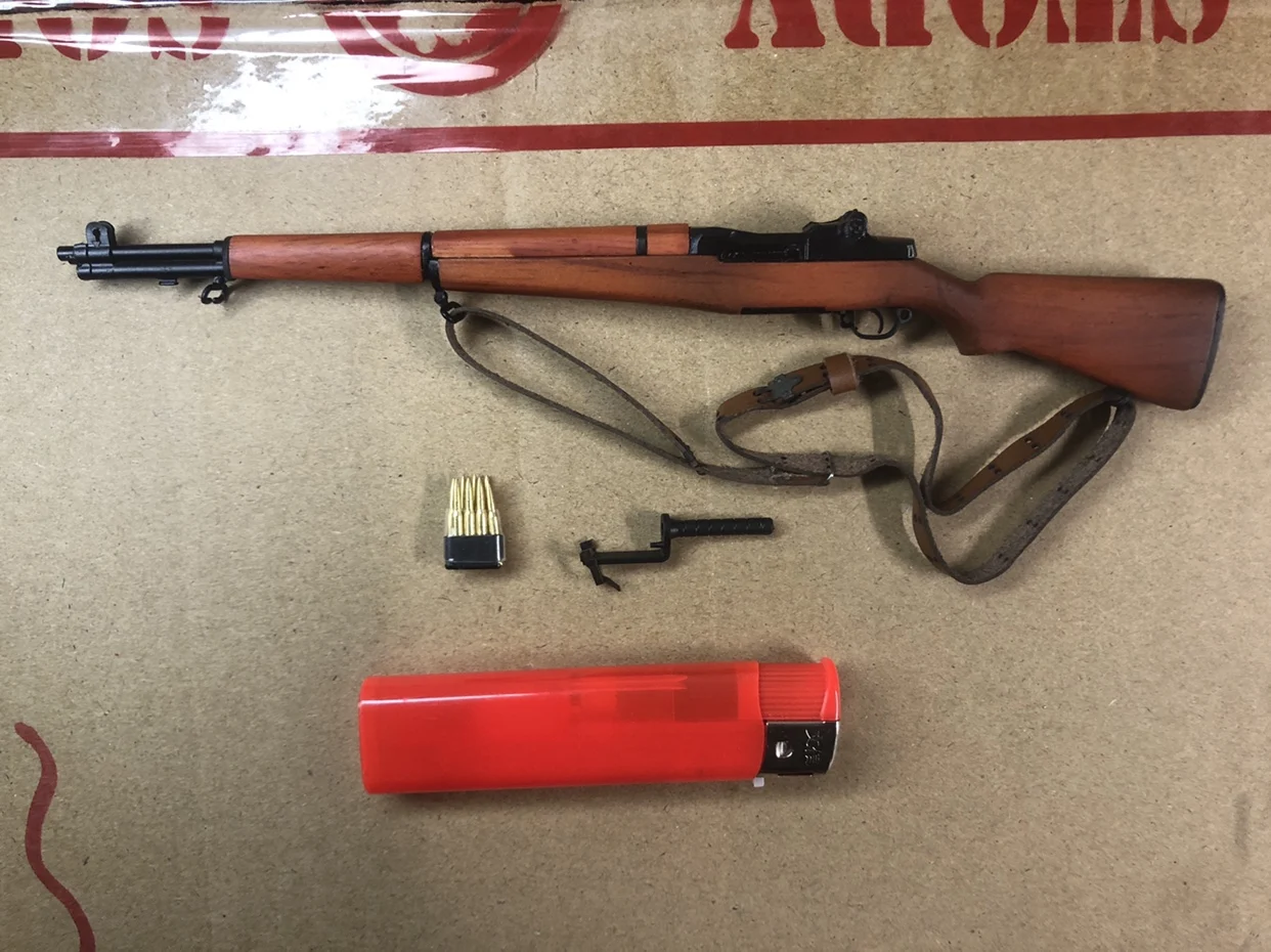 Модель солдата 1/6. Американская 101-я воздушно-десантная дивизия металлическая