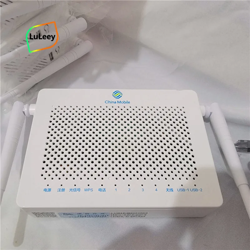 

8pcs 4GE 2.4G 5G WIFI ONU FTTH F673AV9a GPON ONT English Firmware Terminal F673AV9 Dual band Gpon Fiber modem
