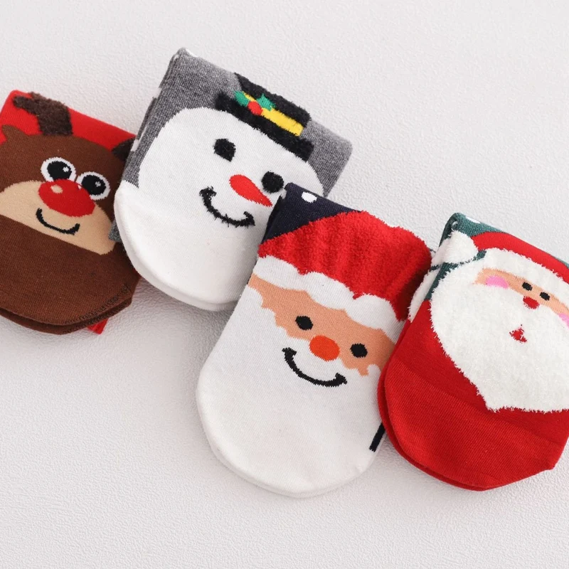 

Christmas Socks Print Cartoon Funny Socks Cotton Warm Winter for Party New Year Socks Men Women Socks Cute Socks