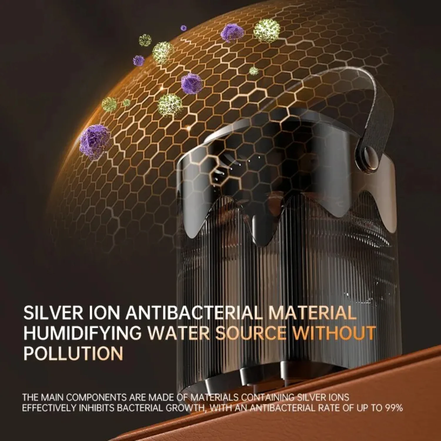 Большая емкость тихий креативный USB бытовой для спальни общежития офиса с тремя