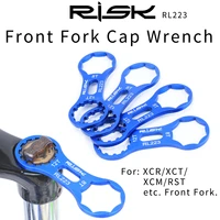 risk bicycle front fork repair tool aluminum for sr suntour xcrxctxcmrst mtb bike front fork cap wrench disassembly tools