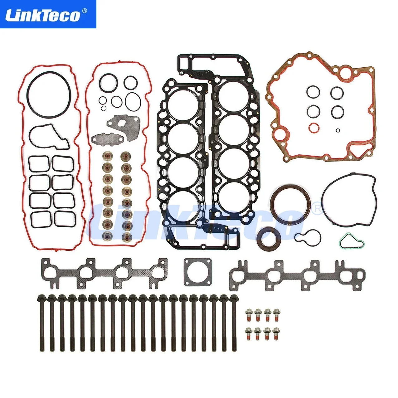 

Полный комплект прокладок и болты с головкой для 99-03 Dodge Dakota Durango Ram 1500 Jeep Grand Cherokee 4,7 л V8 GAS SOHC EVA EVC